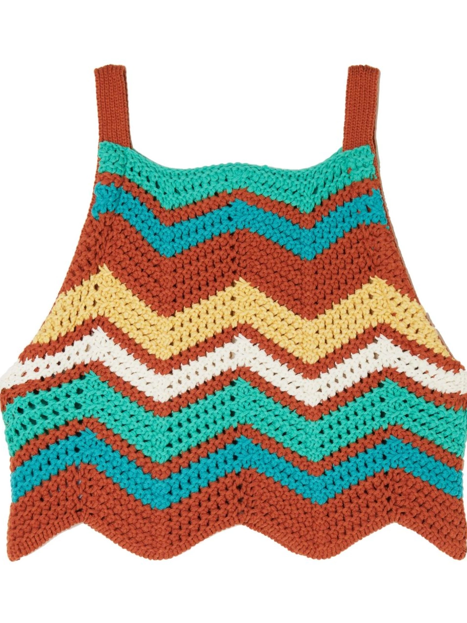 Cheap knit Women Kaleidoscopic chevron Alanui top 0415